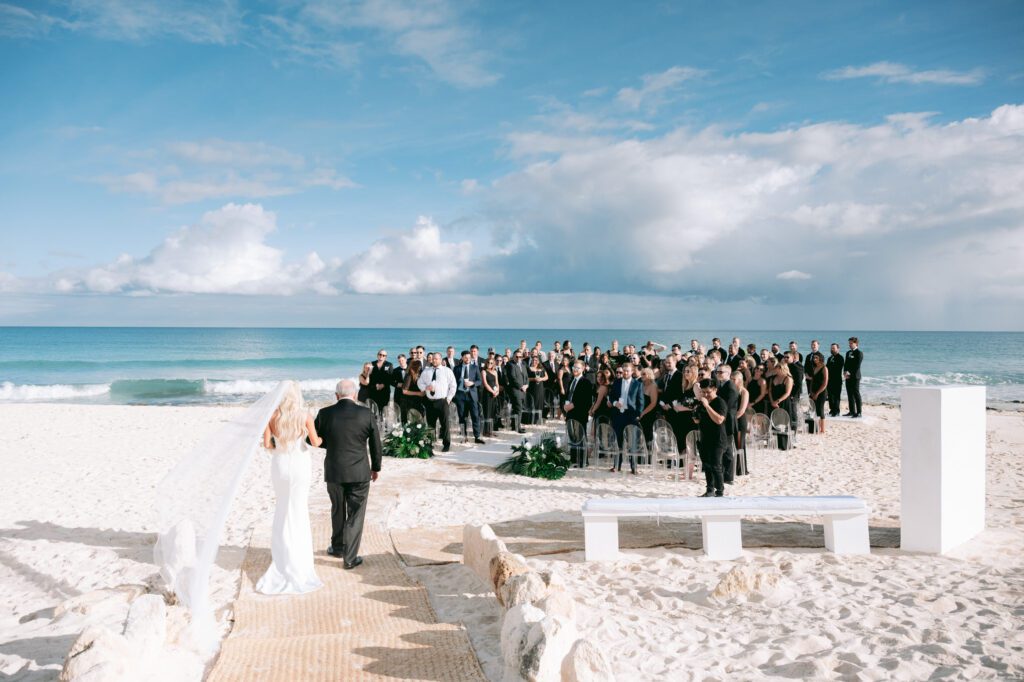 Valentín Imperial Riviera Maya Mexico Beach Wedding by Tracy French Weddings